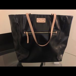 Kate Spade Black Patent Leather Tote